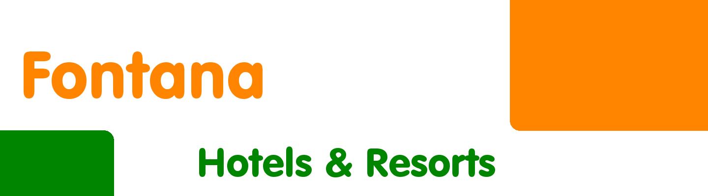 Best hotels & resorts in Fontana - Rating & Reviews